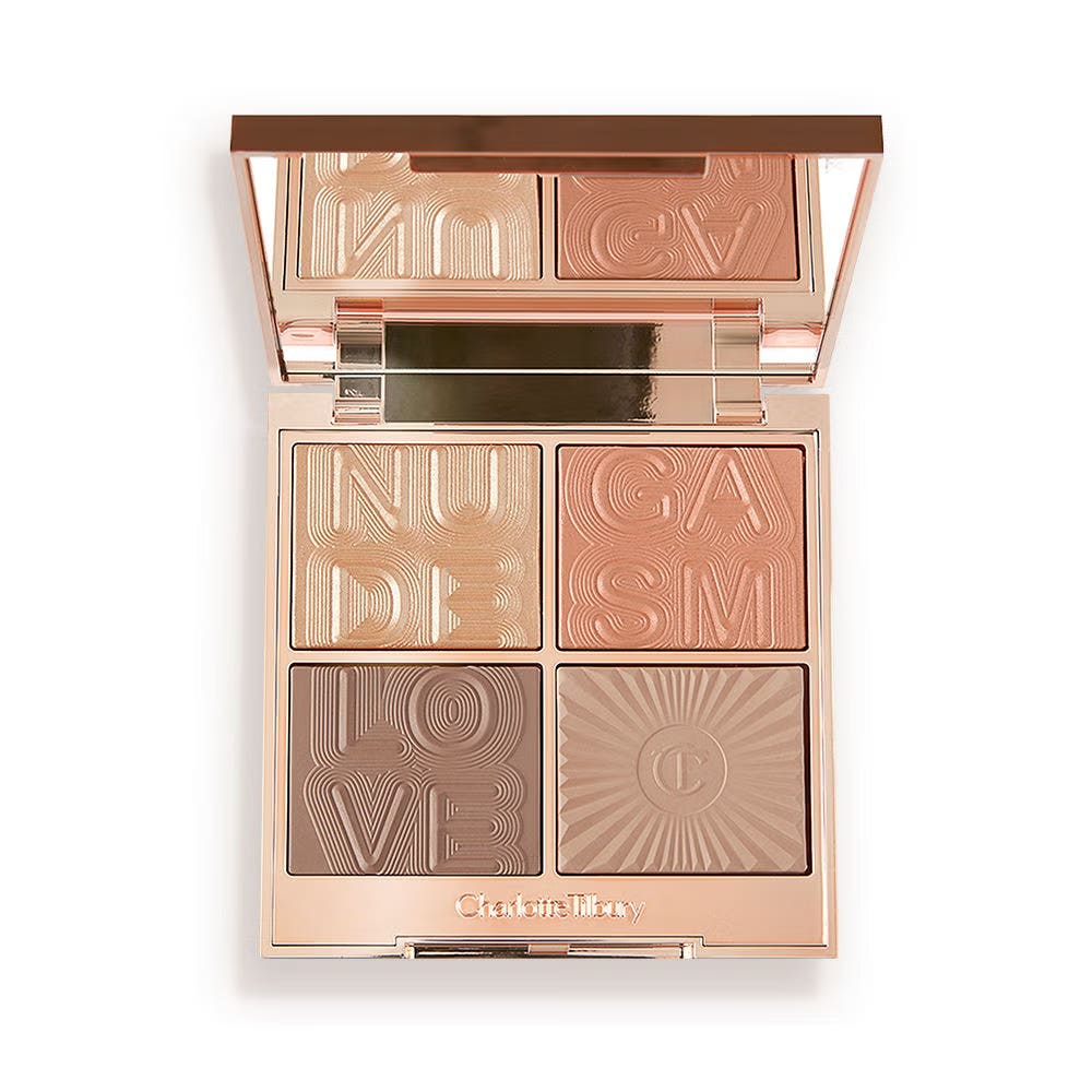 【新品】シャーロットティルブリー　GLOWGASM フェイスパレット Glowgasm Face Palette: Lovegasm | Charlotte Tilbury